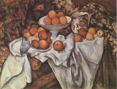 Paul Cezanne Still Life with Apples and Oranges (mk09) china oil painting image